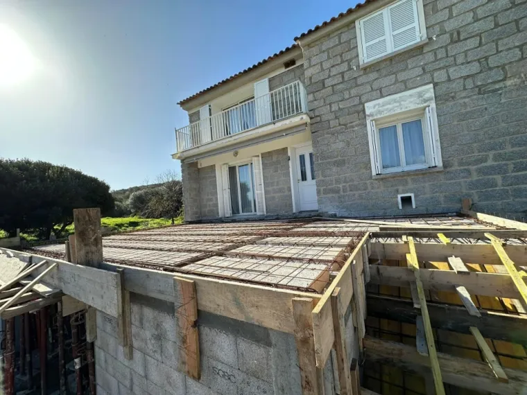 Construction d’une terrasse 