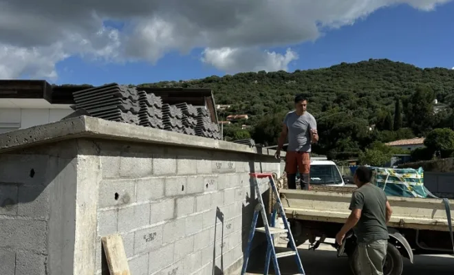 Agrandissement d'une maison à Ajaccio, Ajaccio, Corse Moderne Rénovation