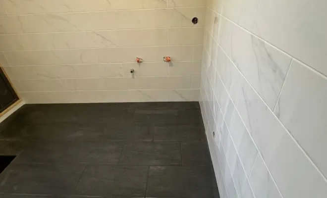 Rénovation complète d'une salle de bain à Ajaccio, Ajaccio, Corse Moderne Rénovation