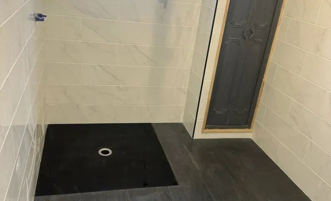 Rénovation complète d'une salle de bain à Ajaccio, Ajaccio, Corse Moderne Rénovation