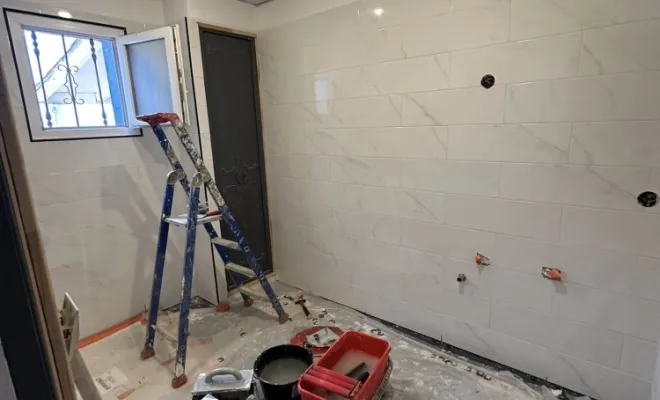 Rénovation complète d'une salle de bain à Ajaccio, Ajaccio, Corse Moderne Rénovation