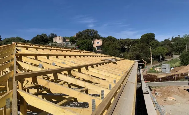 Maçonnerie, Ajaccio, Corse Moderne Rénovation