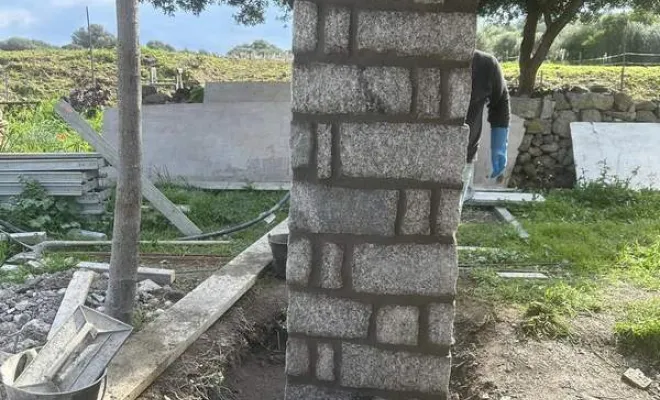 Maçonnerie, Ajaccio, Corse Moderne Rénovation