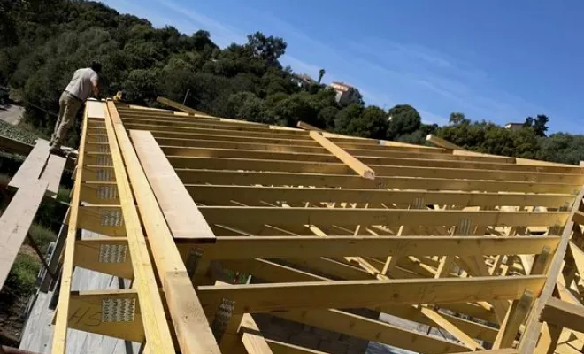 Maçonnerie, Ajaccio, Corse Moderne Rénovation