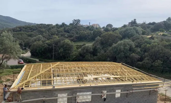 Maçonnerie, Ajaccio, Corse Moderne Rénovation