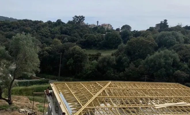 Maçonnerie, Ajaccio, Corse Moderne Rénovation